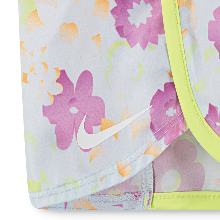 Nike Girls Flow-Ral Printed Tees & Shorts Set (Little Kids)
