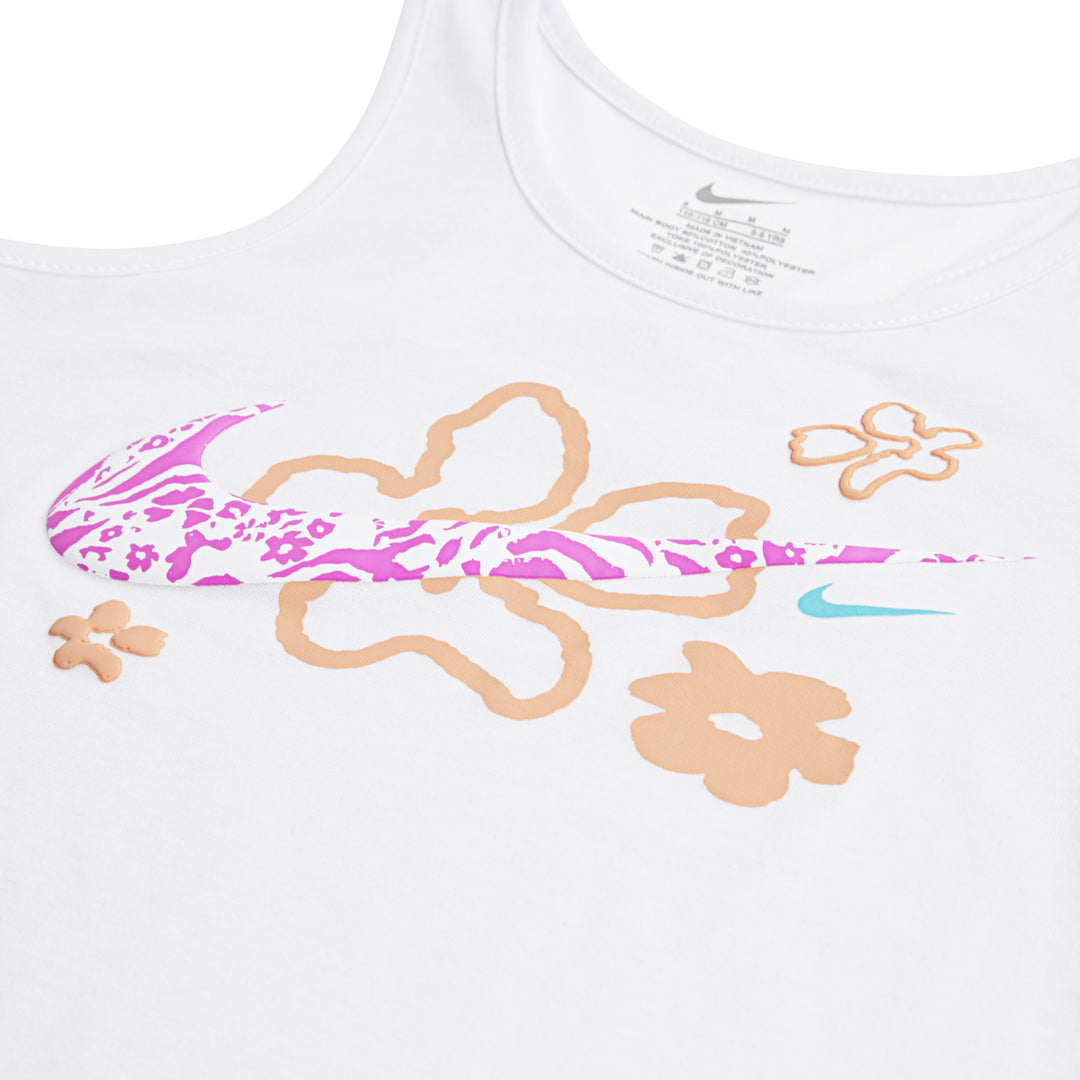 Nike Wild Flower AOP Bike Short (Little Kids)