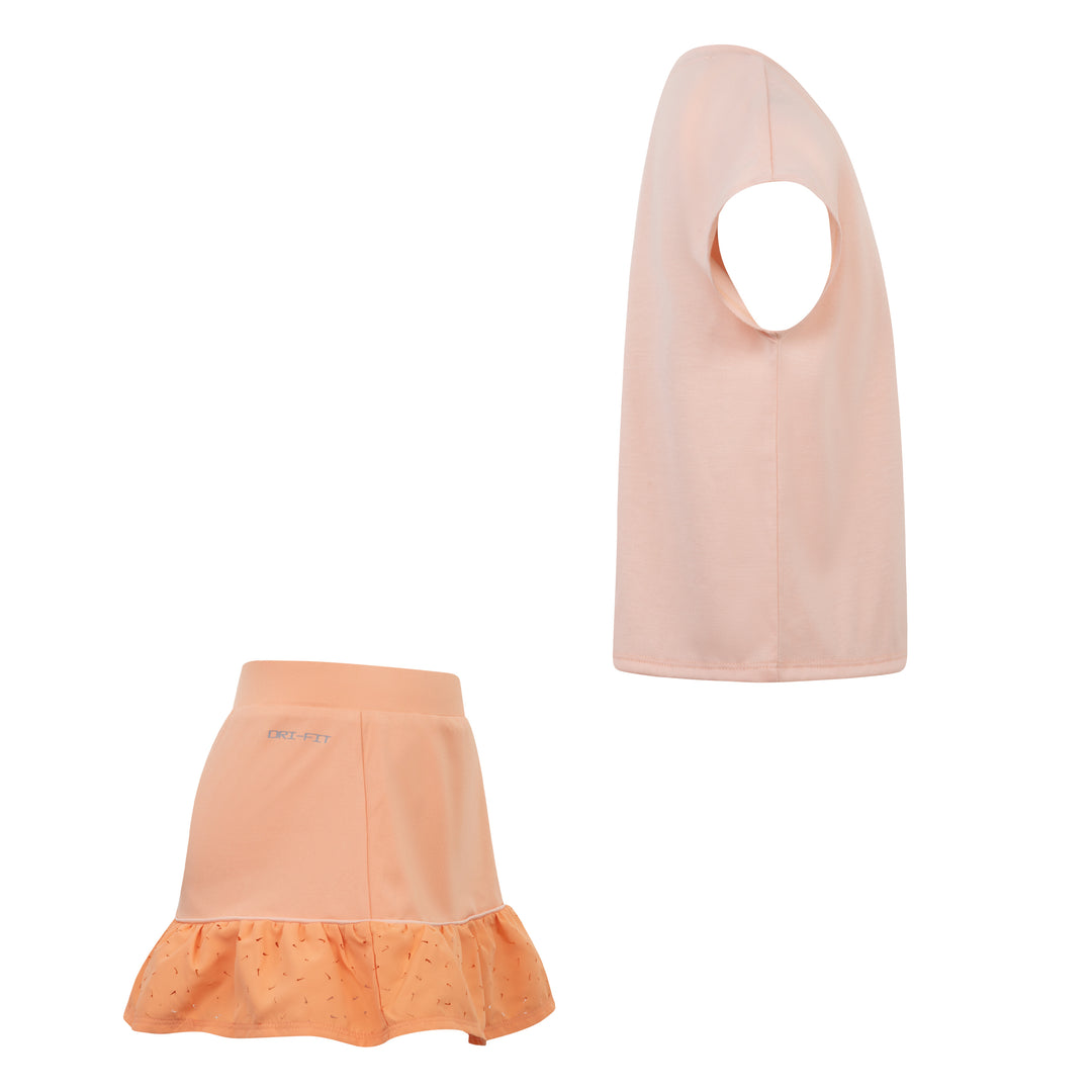 Nike Girls Sunny Swoosh Scooter Set Apricot Agate (Little Kids)