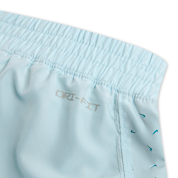 Nike Girls Sunny Swoosh 2-Fer Short Glacier Blue (Little Kids)