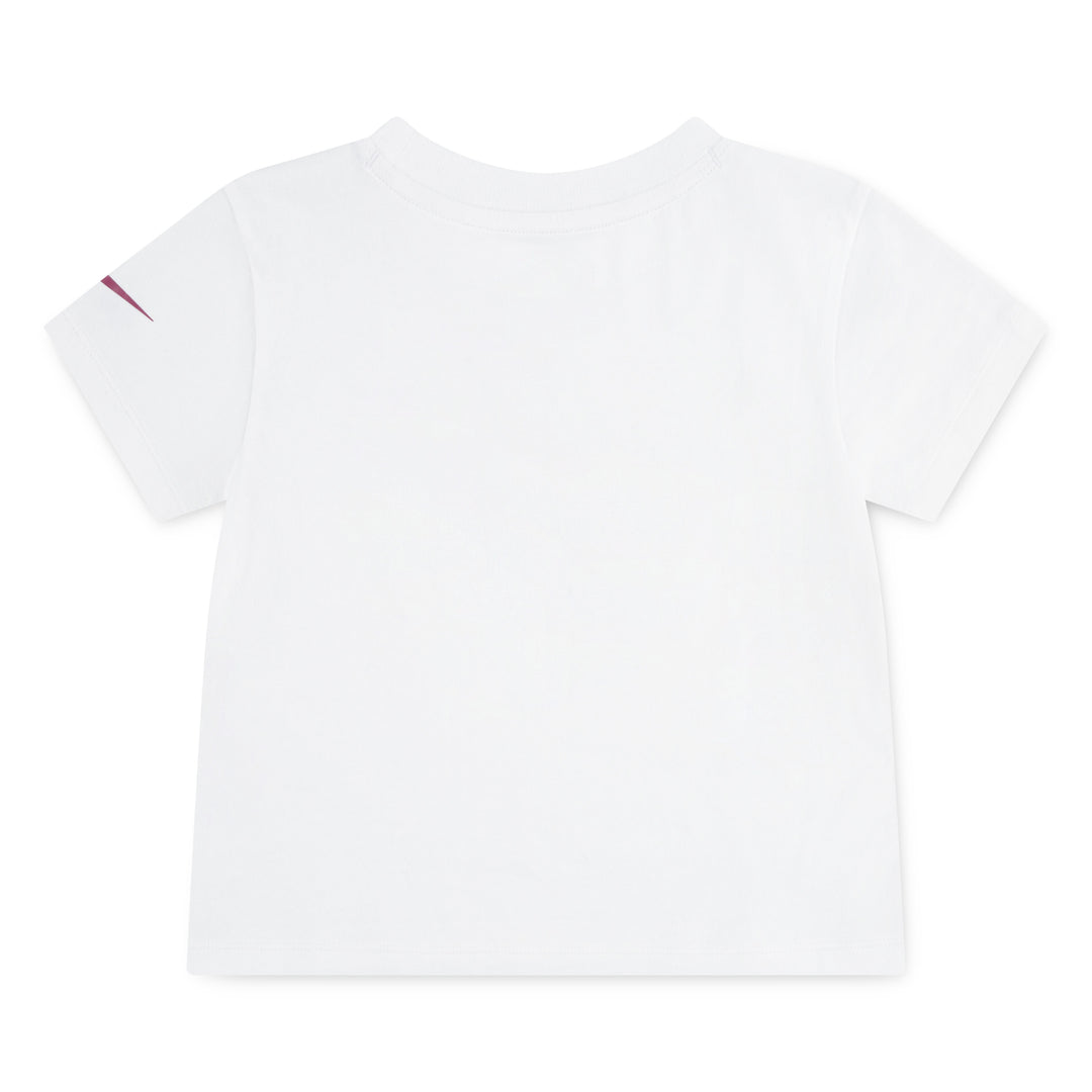 Nike Girls Swoosh On Pointe Graphic Short Sleeve T-Shirt White (Little Kids)