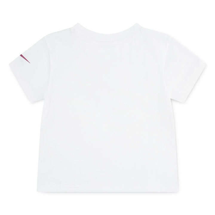 Nike Girls Swoosh On Pointe Graphic Short Sleeve T-Shirt White (Little Kids)