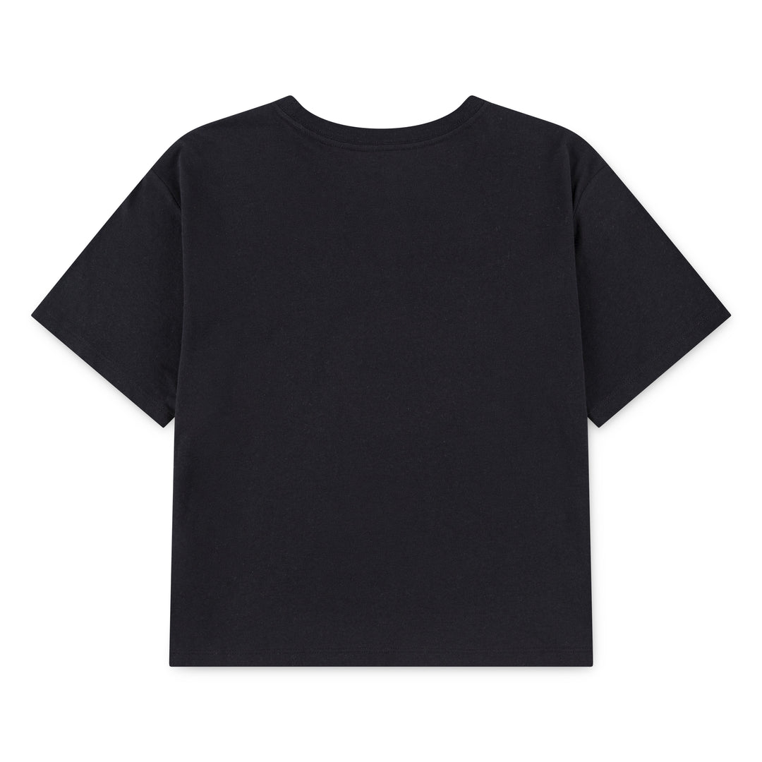 Jordan Girls Brooklyn Essentials Short Sleeve T-Shirt Black (Big Kids)