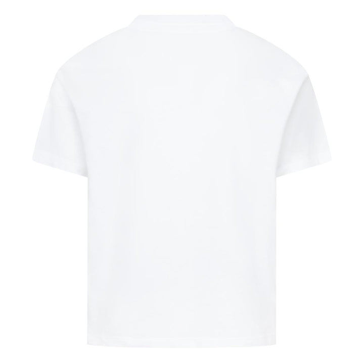 Jordan Girls 1st Baby Blue Short Sleeve Tee White (Big Kids)