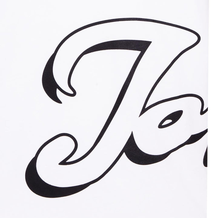 Jordan Girls Enchantment Script Short Sleeve Tee White (Big Kids)