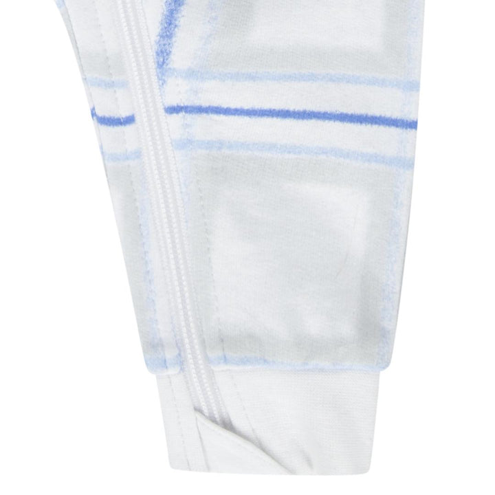 Jordan Brooklyn Essentials Holiday Hooded Coverall White (Newborn)