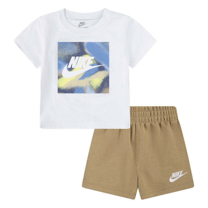Nike Boys Express Tee & Shorts Set (Newborn)