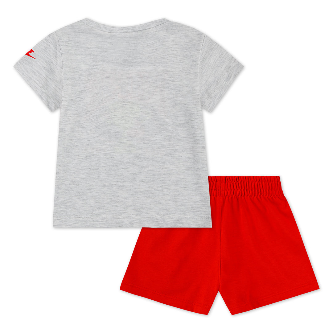 Nike Boys Sportswear AYG Jersey Shorts Set Picante Red (Infant)