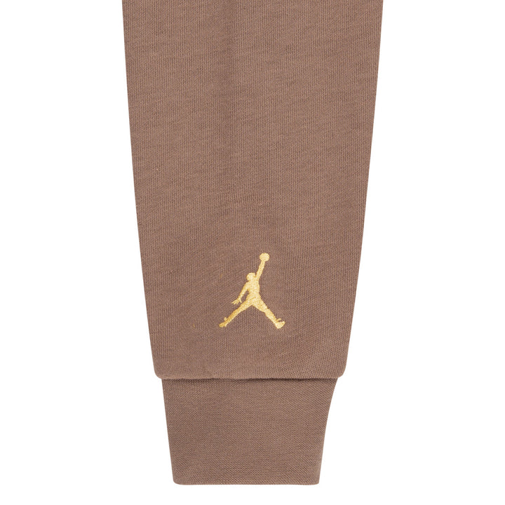 Jordan Flight MVP Sweat Shirt and Pants Brown (Toddler)