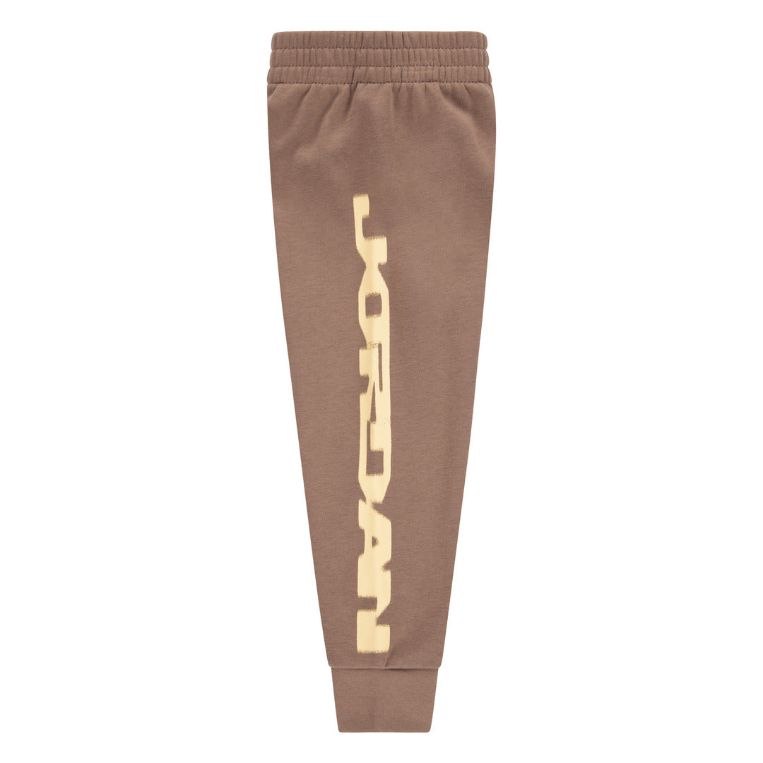 Jordan Flight MVP Sweat Shirt and Pants Brown (Toddler)