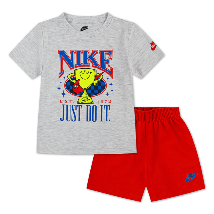 Nike Boys Sportswear AYG Jersey Short Set Picante Red (Toddlers)