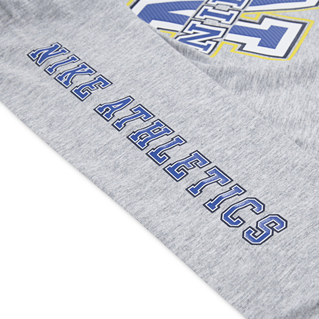 Nike Boys Athletics Long Sleeve T-Shirt Light Smoke Gray Heather (Toddlers)