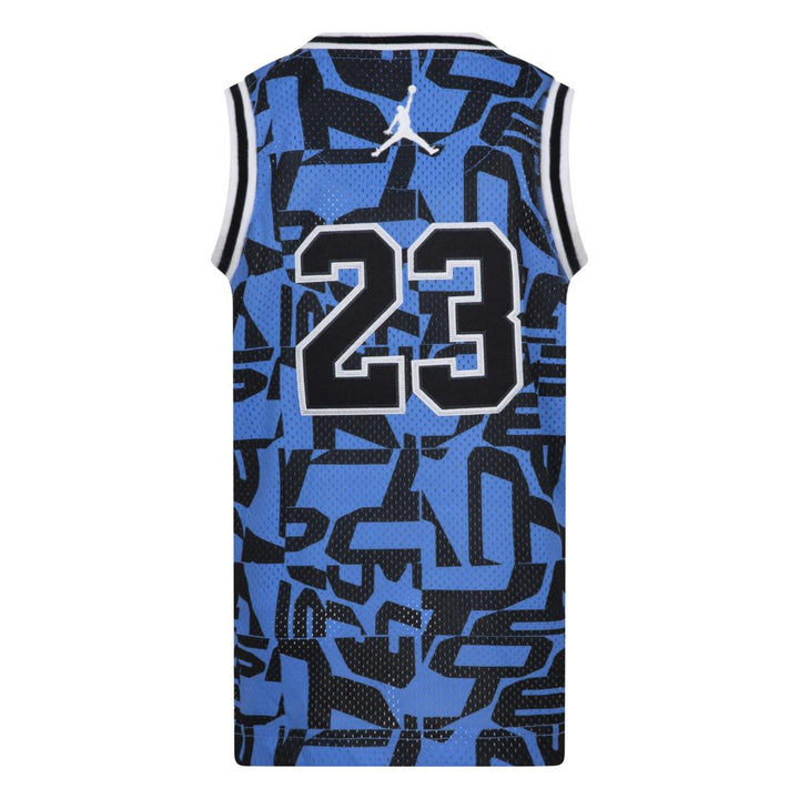 Jordan Boys 23 AOP Jersey Legend Blue (Little Kids)