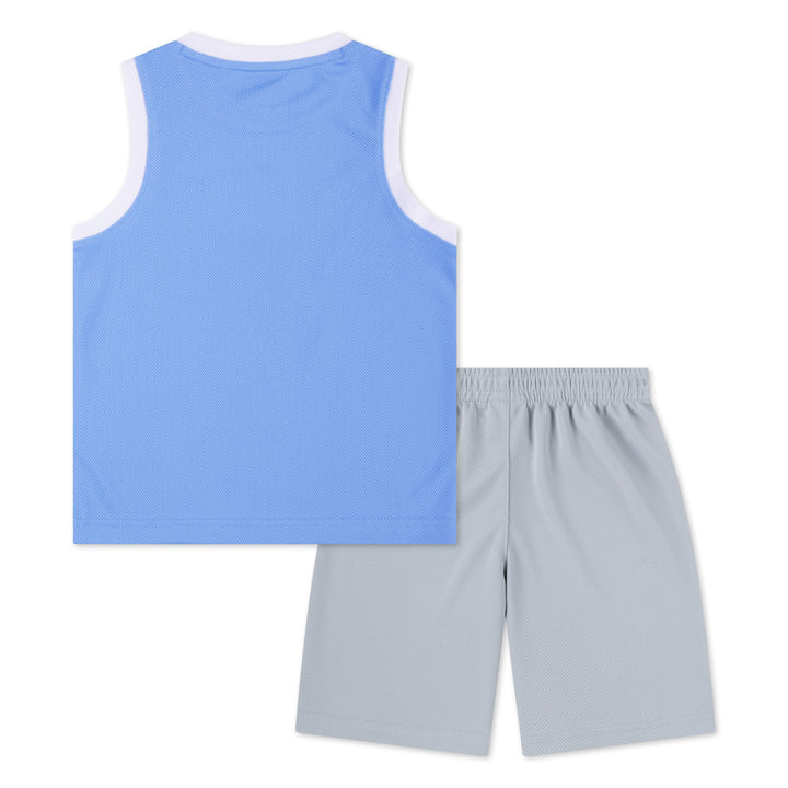 Jordan 23 Jersey Set Wolf Gray (Little Kids)
