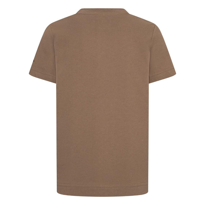 Jordan Boys Game Of Flight Short Sleeve Tee Brown (Little Kids)