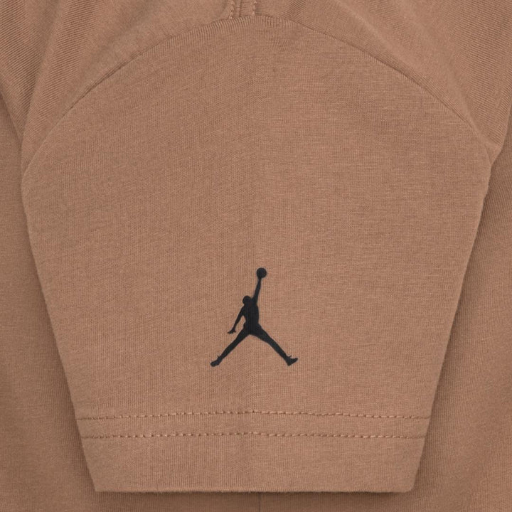 Jordan Boys Game Of Flight Short Sleeve Tee Brown (Little Kids)