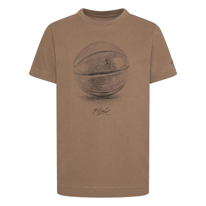 Jordan Boys Game Of Flight Short Sleeve Tee Brown (Little Kids)