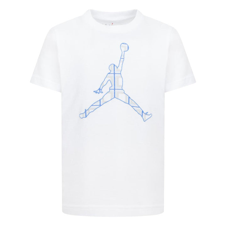 Jordan Boys Jumpman Plaid Print Short Sleeve Tee (Little Kids)