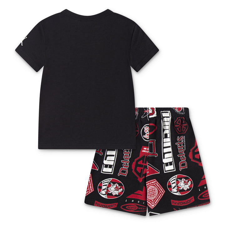 Jordan MJ Brooklyn AOP Short Set (Little Kids)