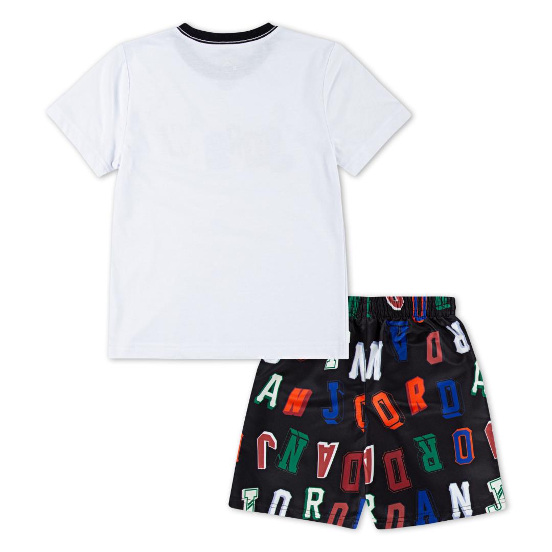 Jordan Boys Court Of Legends Short Set Black (Little Kids)