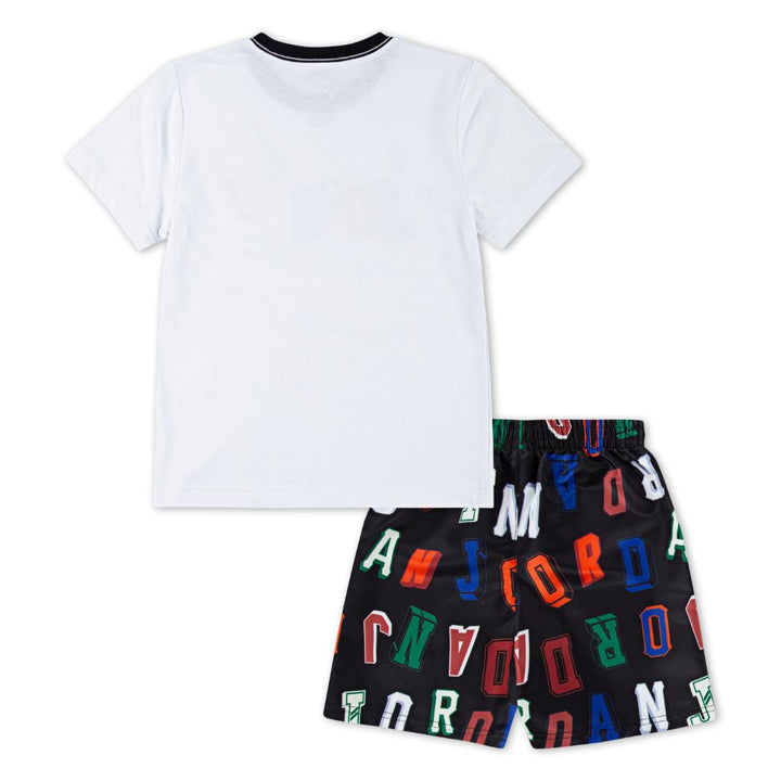 Jordan Boys Court Of Legends Short Set Black (Little Kids)