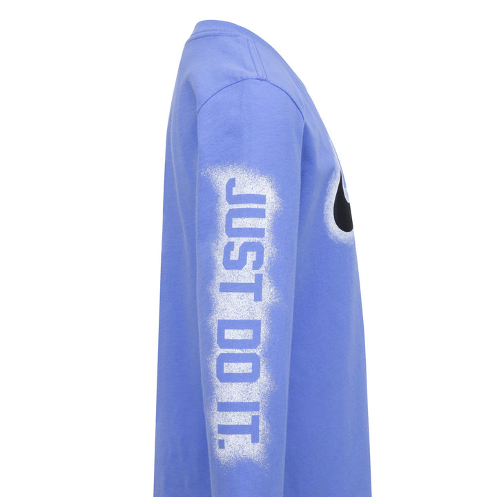 Nike Boys Powder Play Long Sleeve Tee Royal Pulse (Little Kids)