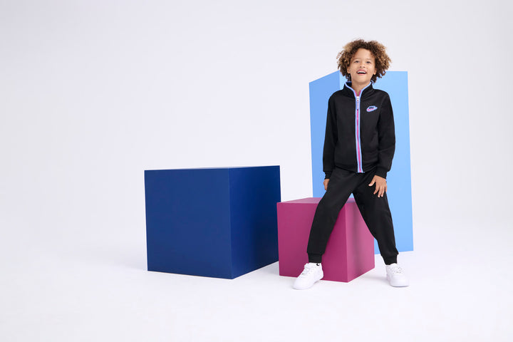 Nike Boys Powder Play Long Sleeve Tee Royal Pulse (Little Kids)