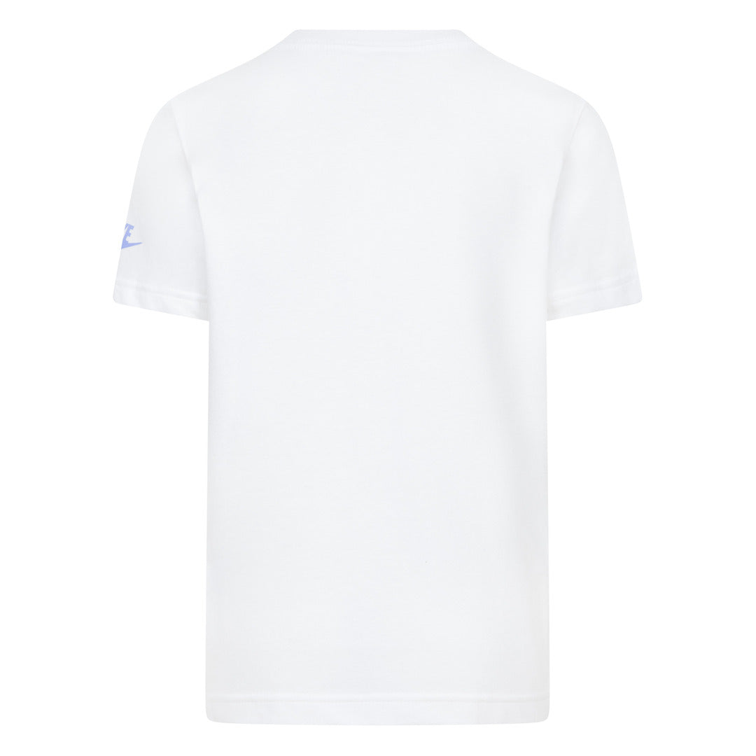 Nike Boys Powder Play Short Sleeve Tee White (Little Kids)