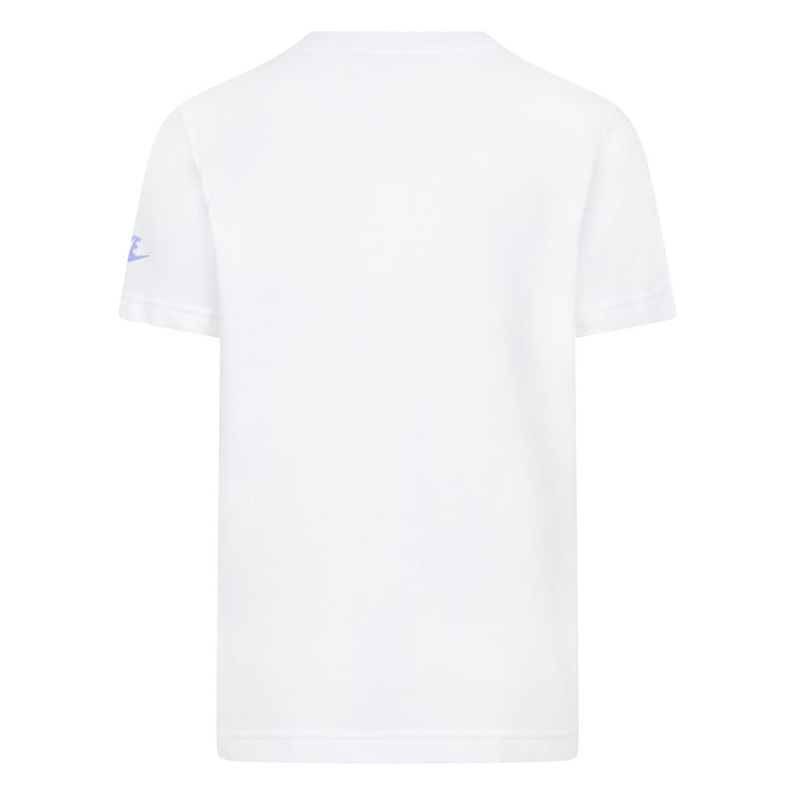 Nike Boys Powder Play Short Sleeve Tee White (Little Kids)
