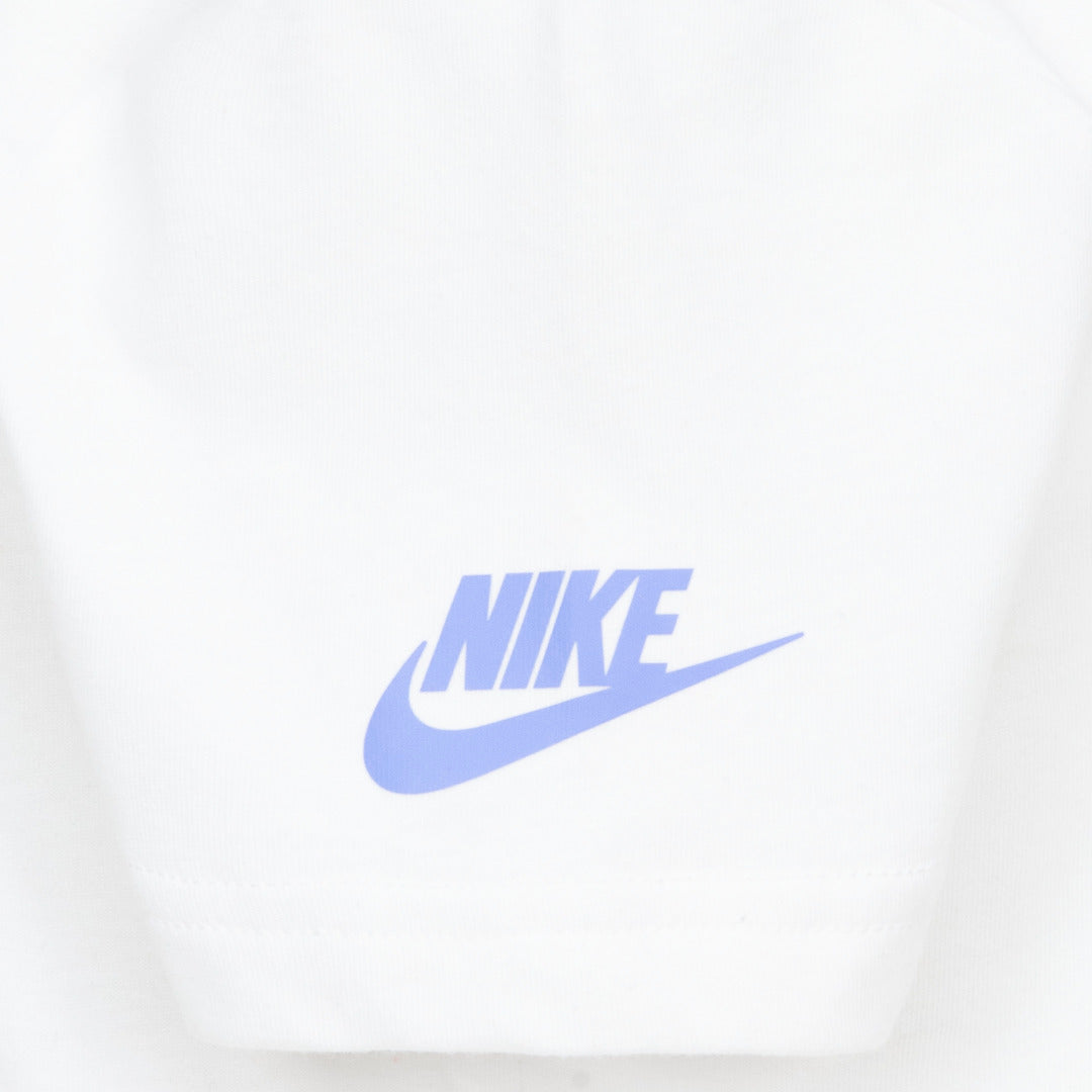 Nike Boys Powder Play Short Sleeve Tee White (Little Kids)