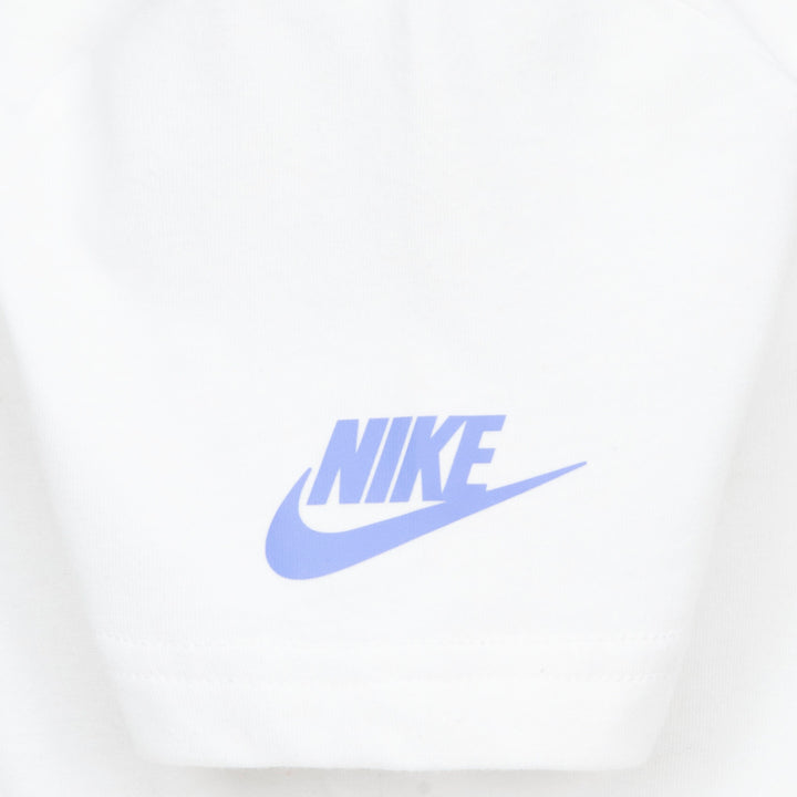 Nike Boys Powder Play Short Sleeve Tee White (Little Kids)
