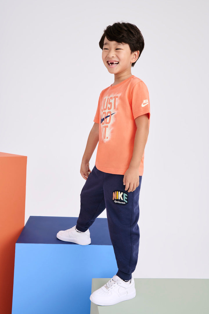 Nike Boys Powder Play Short Sleeve Tee (Little Kids)