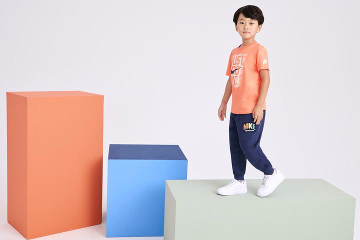 Nike Boys Powder Play Short Sleeve Tee (Little Kids)