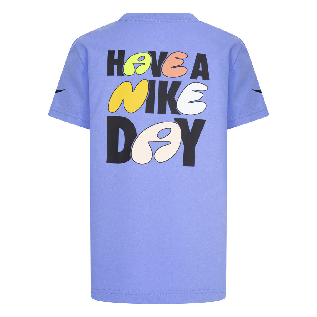 Nike Boys Have A Nike Day Short Sleeve Tee Royal Pulse (Little Kids)