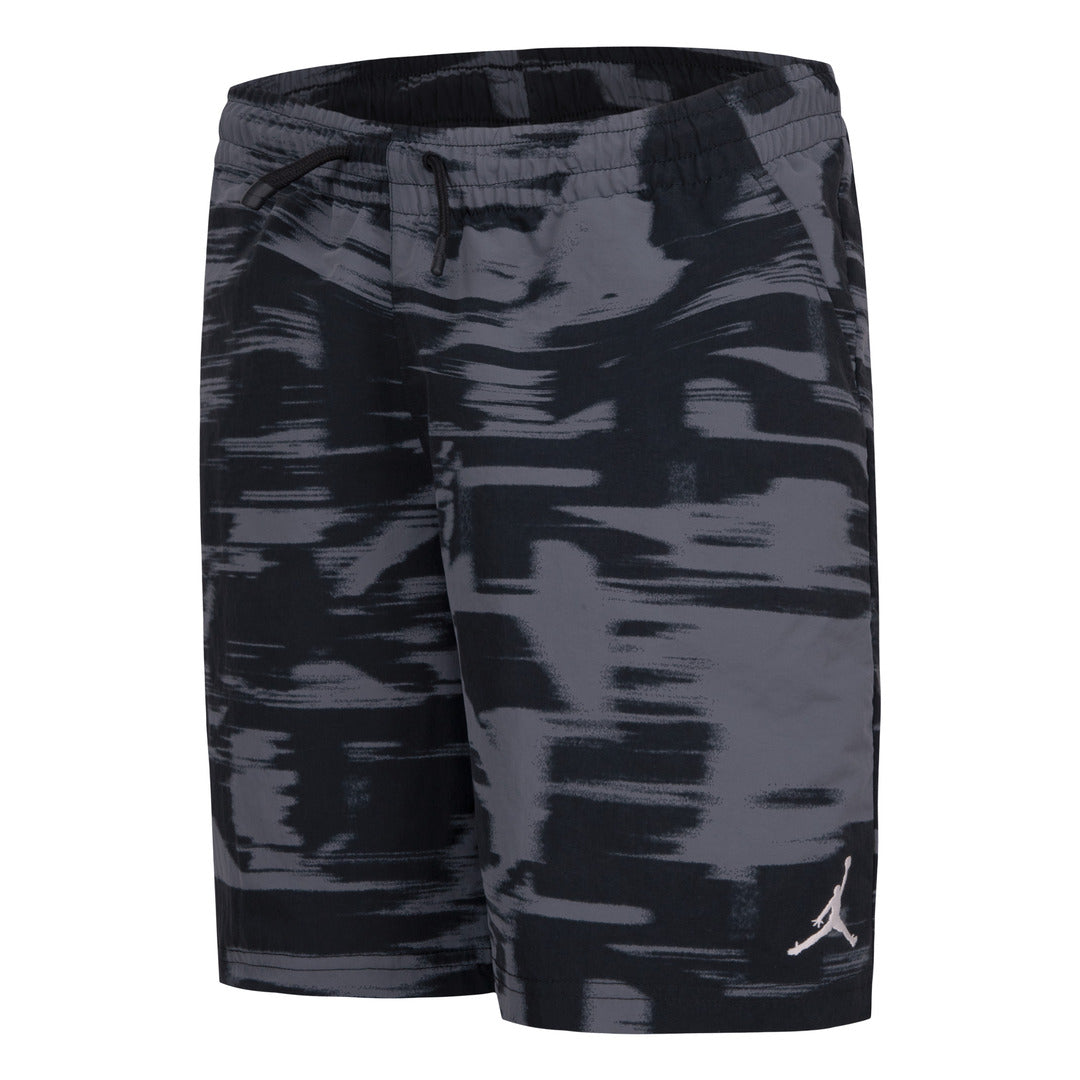 Jordan MJ Flight MVP Printed Woven Shorts Black (Big Kids)