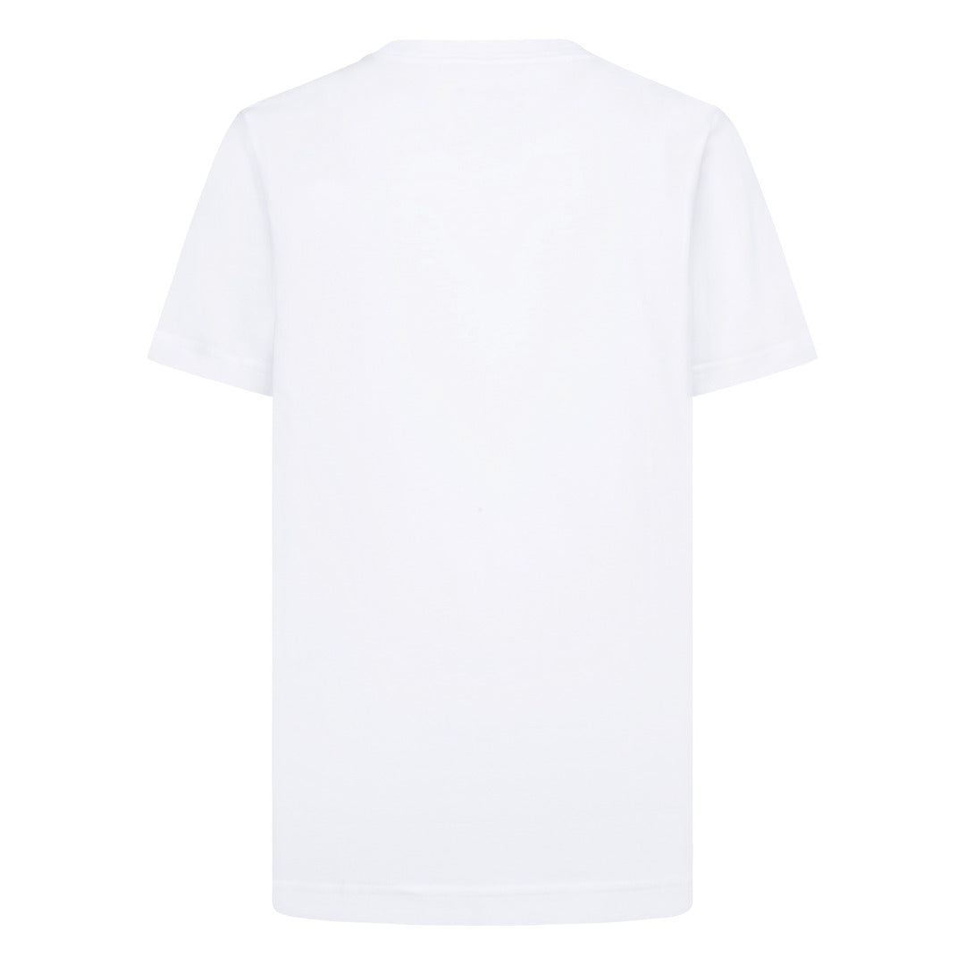 Jordan AJ Court Fade Short Sleeve Tee White (Big Kids)