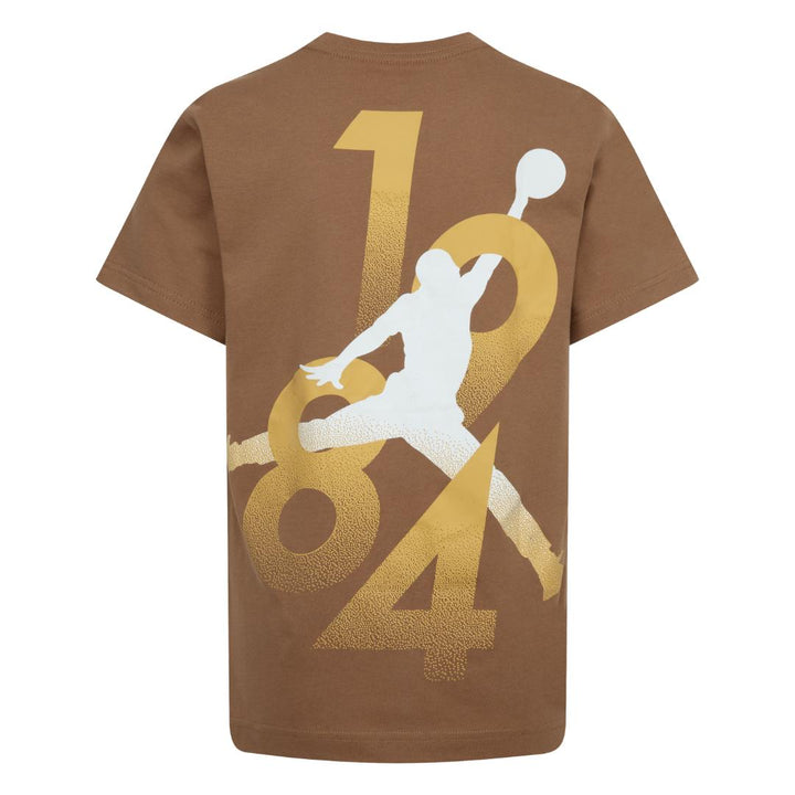 Jordan Boys Flight 2384 Short Sleeve Tee Brown (Big Kids)