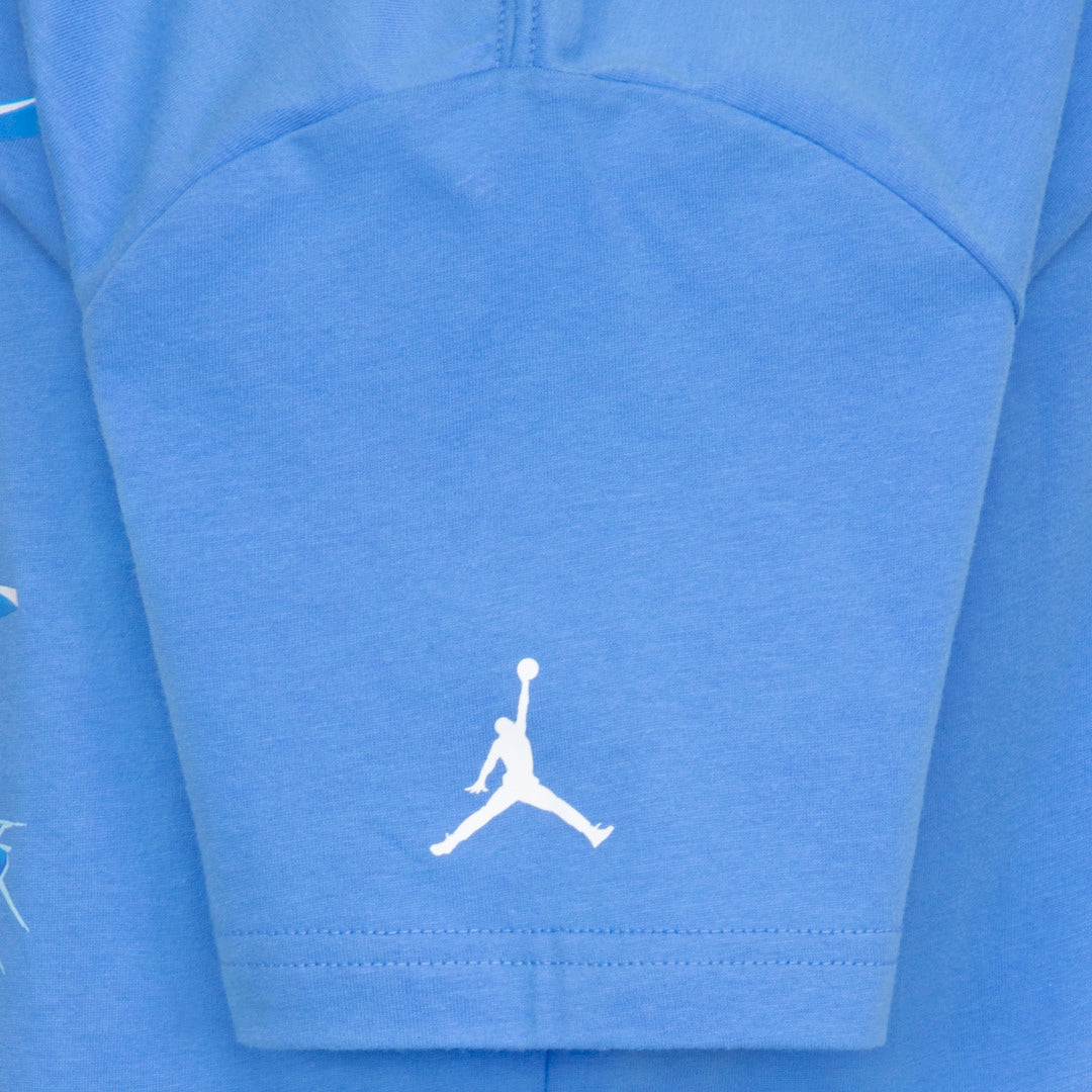 Jordan Boys Shattered Glass Jumpman Tee Legend Blue (Big Kids)