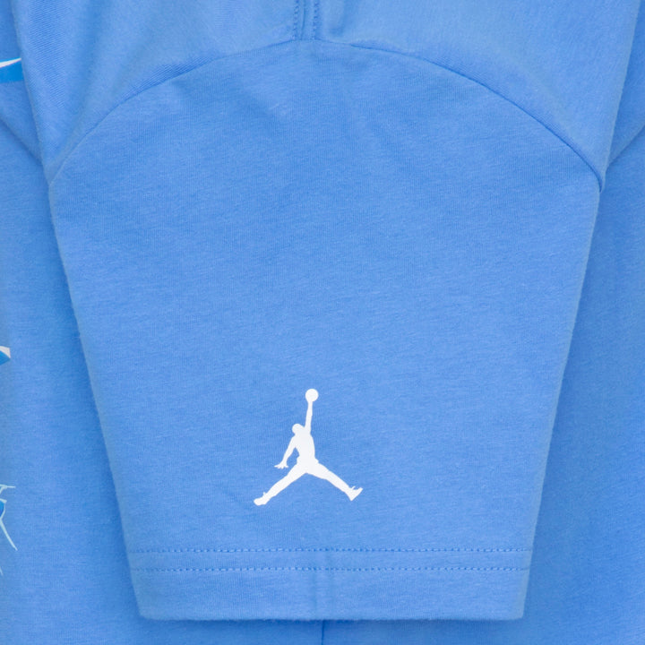 Jordan Boys Shattered Glass Jumpman Tee Legend Blue (Big Kids)