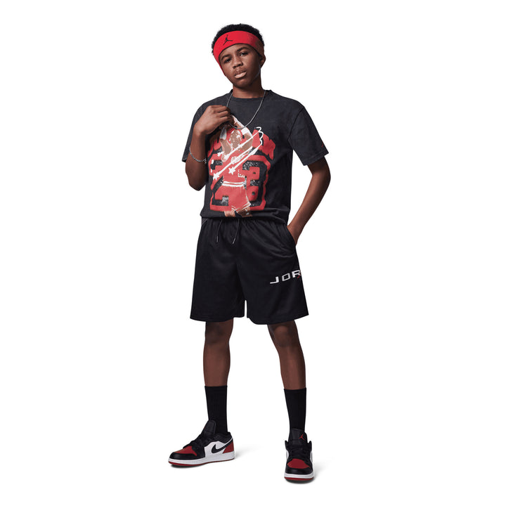 Jordan Boys Dri-FIT Baseline Mesh Shorts (Big Kids)