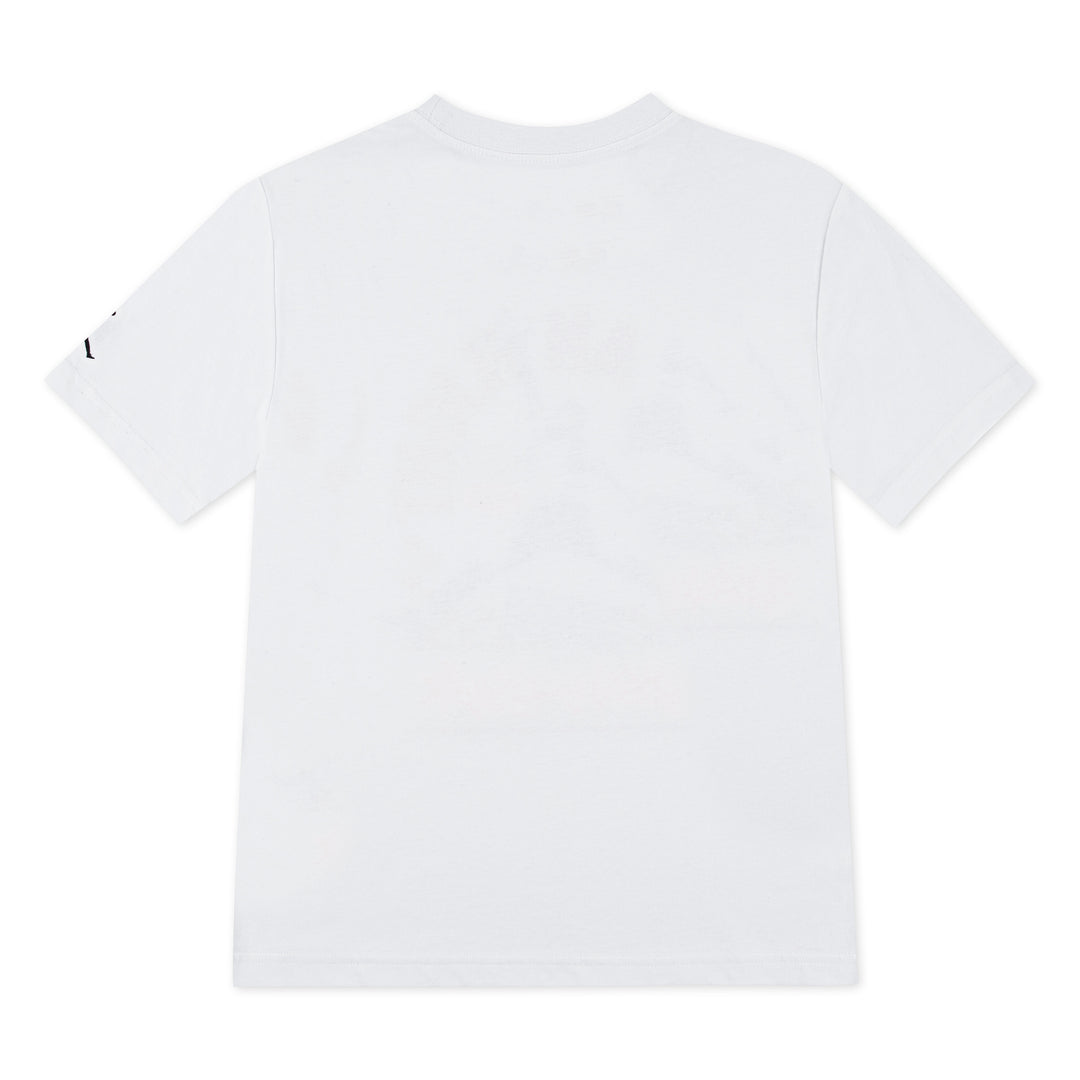 Jordan Boys Deep Dish Short Sleeve T-Shirt White (Big Kids)