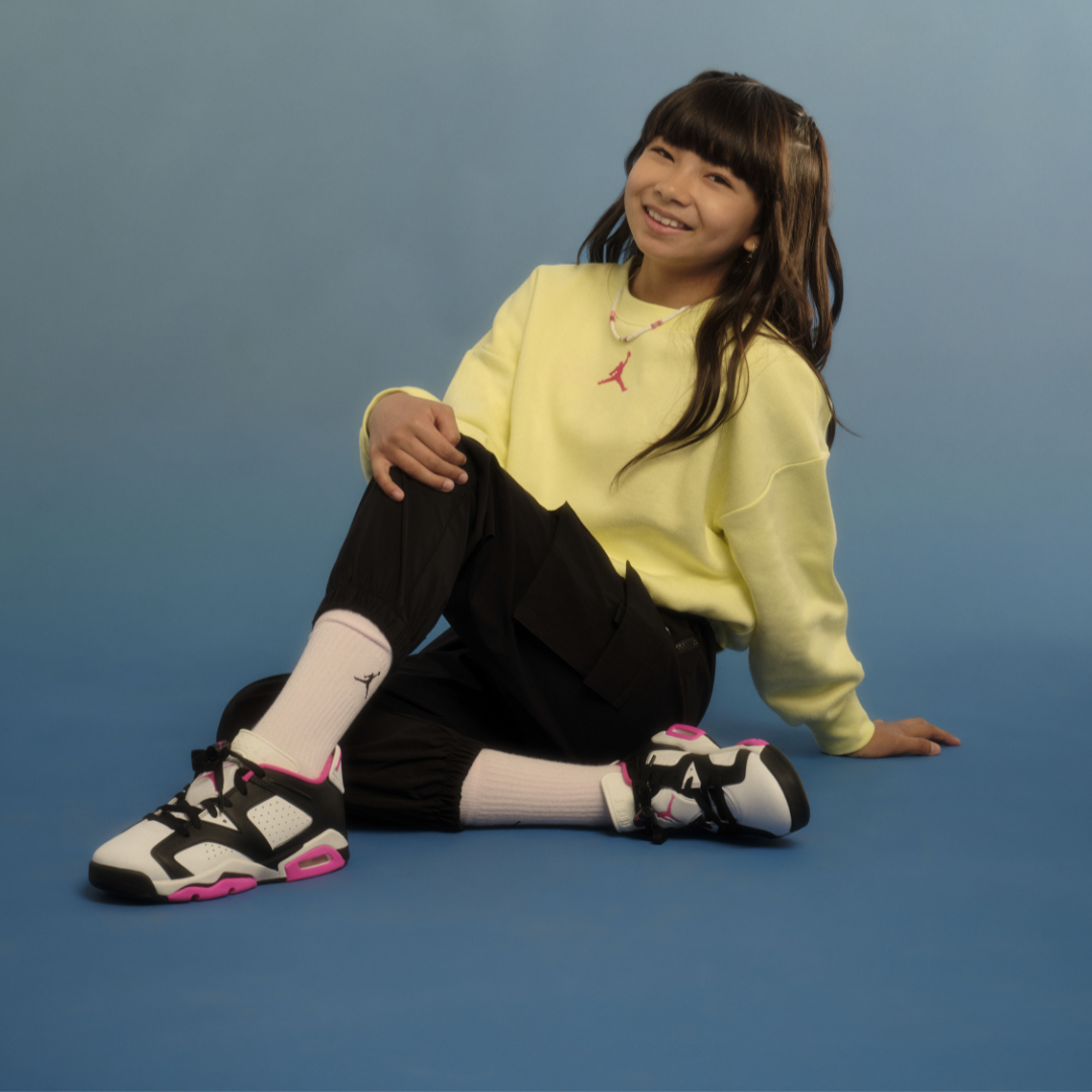 Jordan Jumpman Icon Play Crew Luminous Green (Big KIds)