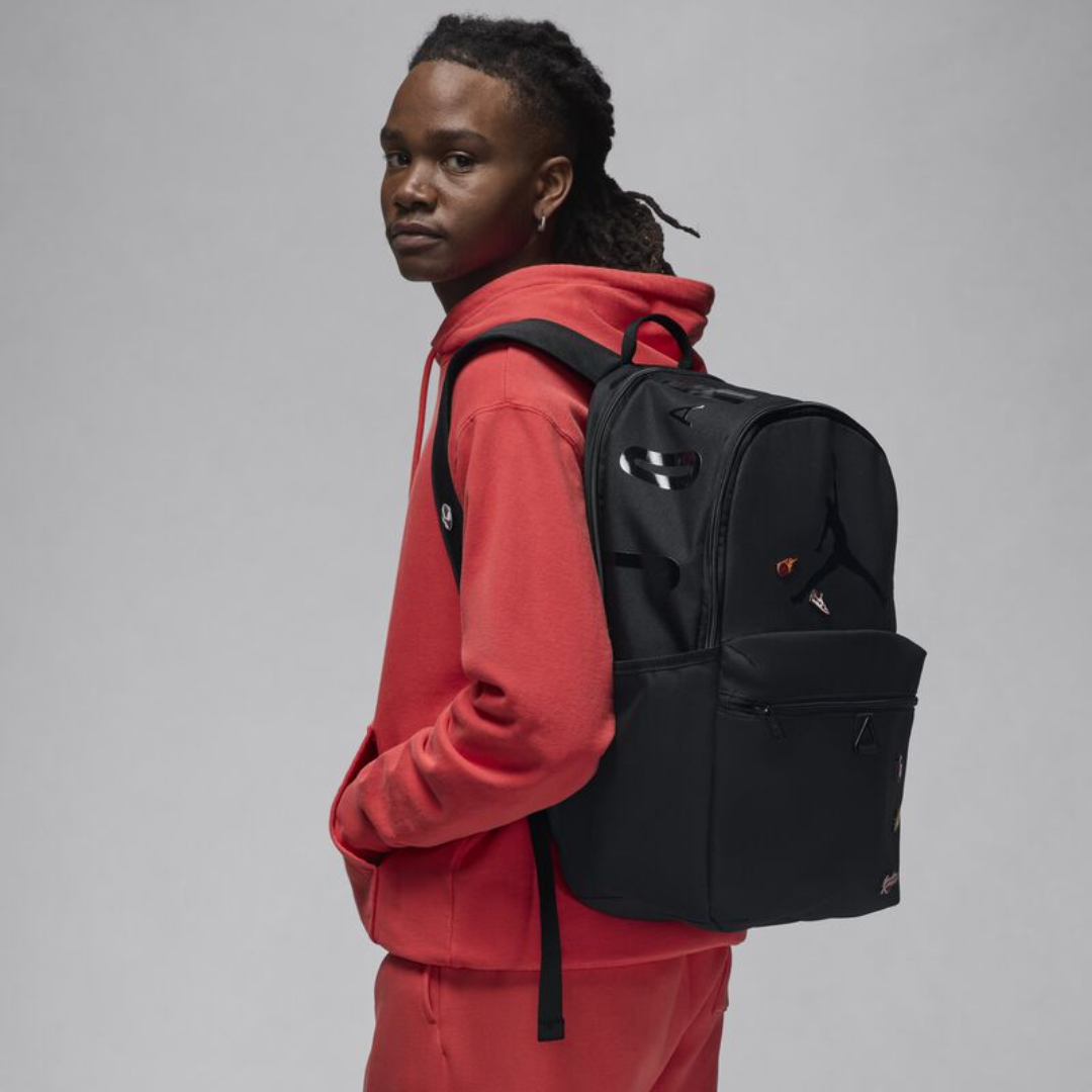 Jordan Rubber Pin Daypack Black