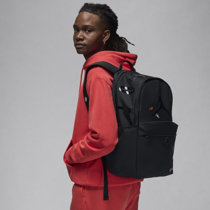 Jordan Rubber Pin Daypack Black