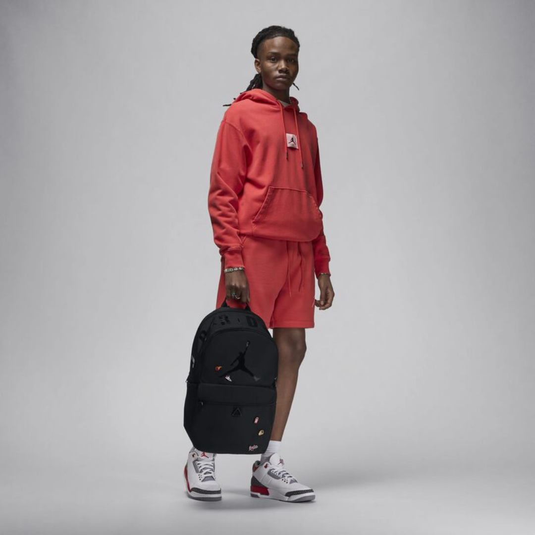 Jordan Rubber Pin Daypack Black