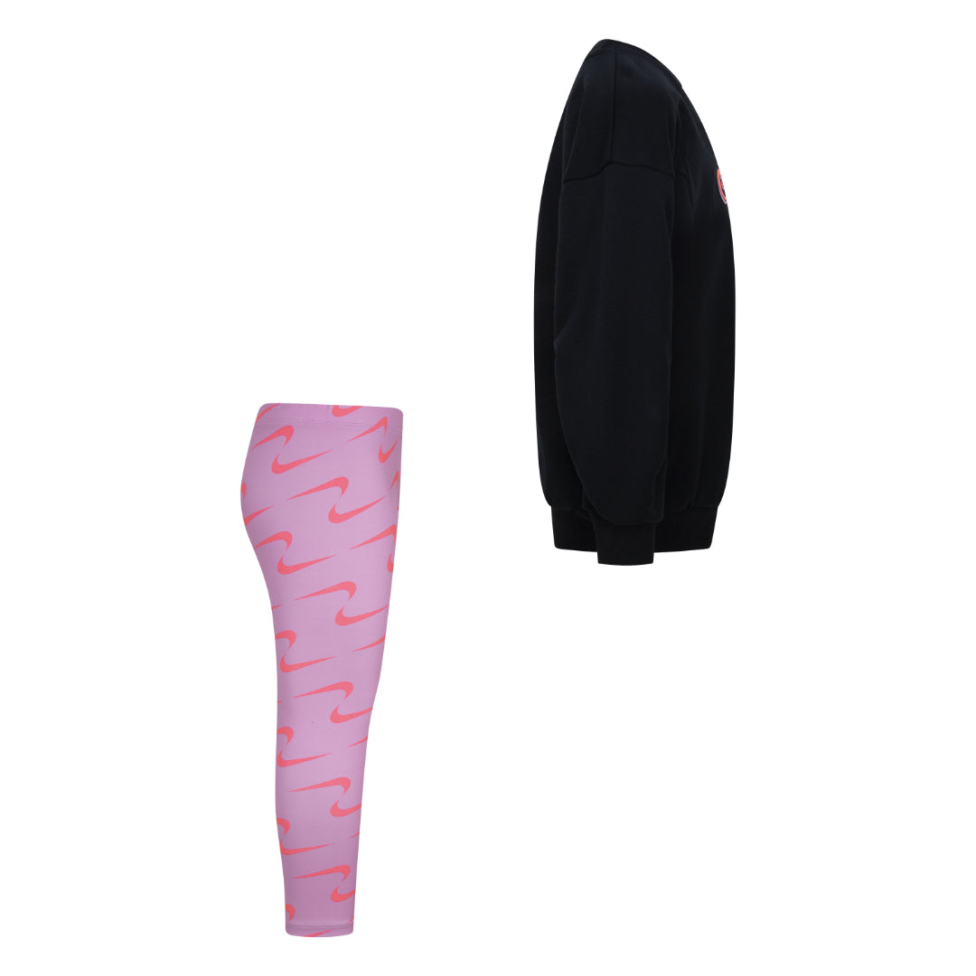 Nike Girls New Impressions Crew & Leg Magic Flamingo (Infant)